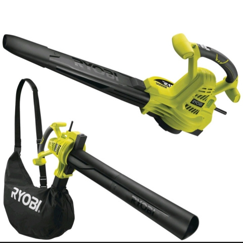 RYOBI DMUCHAWA ODKURZACZ DO LIŚCI 3000W RBV3000CSV